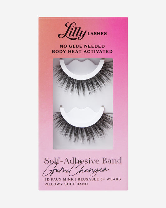 Dramatic ~ Lilly Lashes Self Adhesive GameChanger Front of Box variant:Dramatic