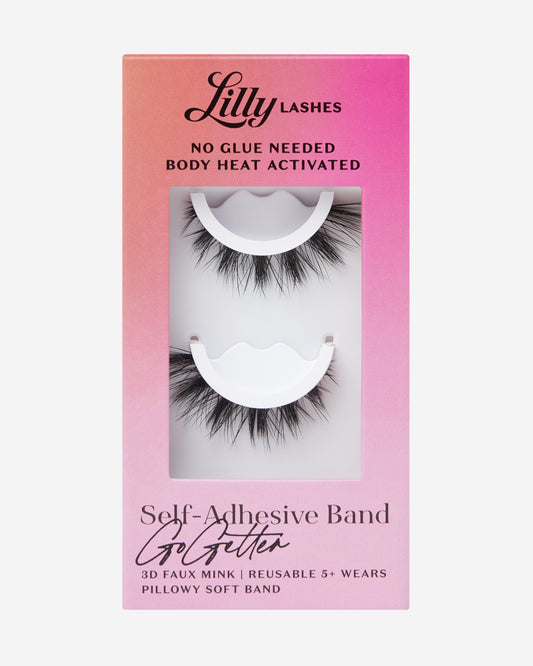 Dramatic ~ Lilly Lashes Self Adhesive GoGetter Front of Box variant:Dramatic