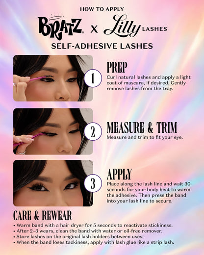 Bratz x Lilly Lashes Self-Adhesive Lashes