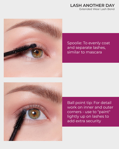 Lilly Lashes | 3D Undercover | Lash Another Day | Lash Bond Infographic