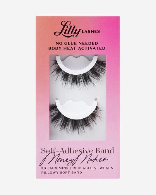 Lilly Lashes | Self Adhesive | MoneyMaker | Front of Box variant:Dramatic