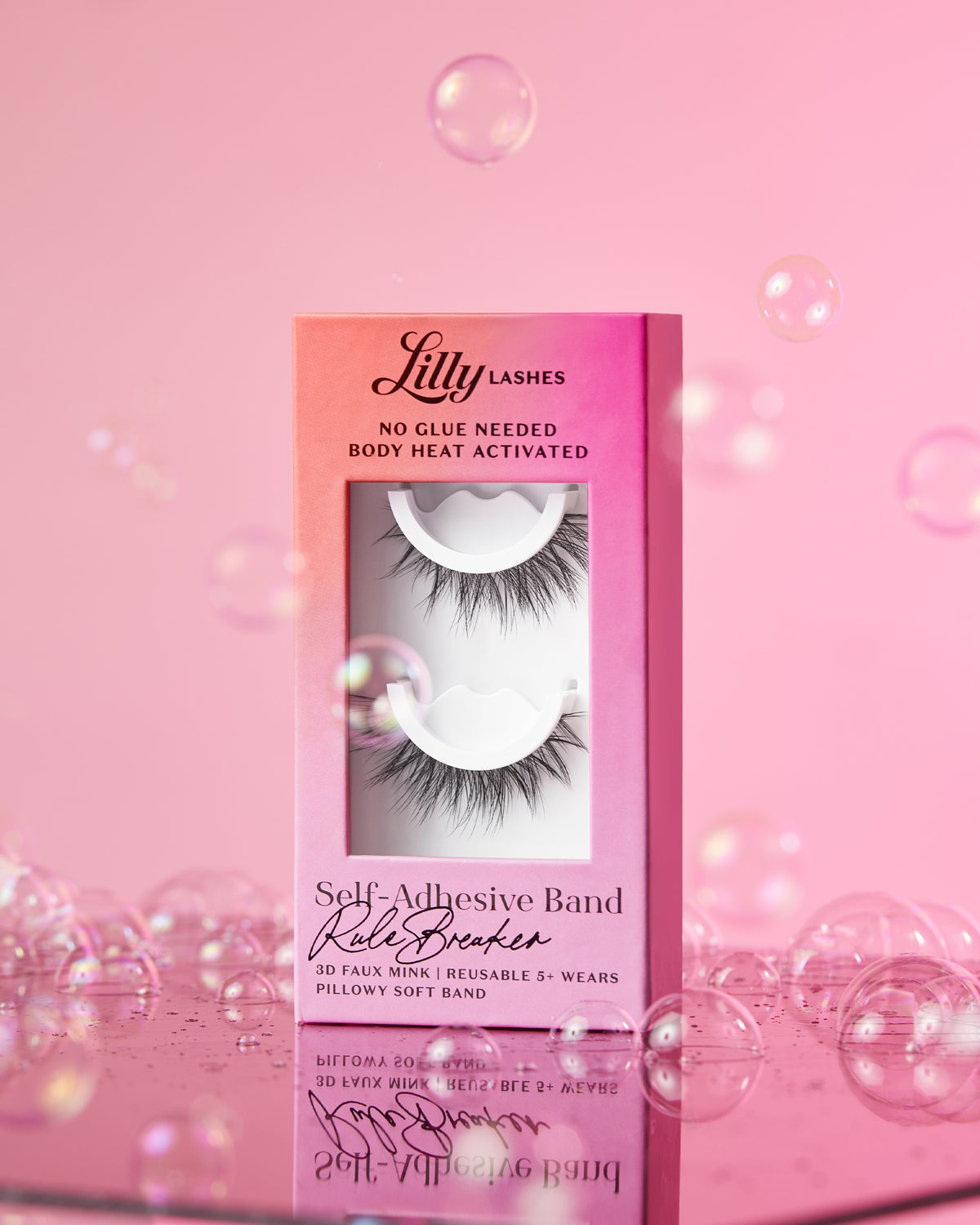 Stop Lashes RuleBreaker | Self-Adhesive Lashes | No Glue Needed | Lilly Lashes