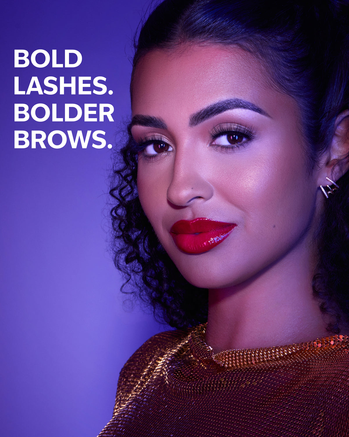 Medium Brown ~ Lilly Eyes Model Stylized Image variant: Medium Brown