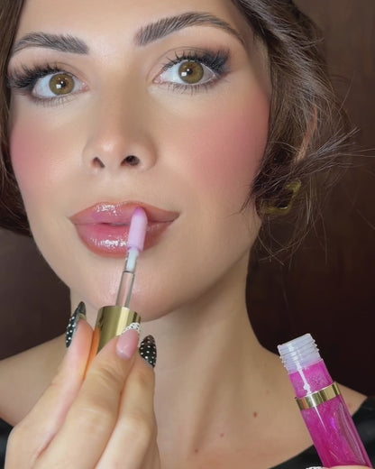 Party Purple Sheer Vibrating Lip Gloss