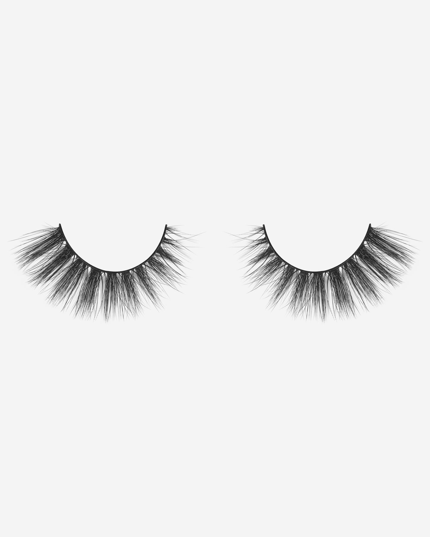 Lilly Lashes | 3D Faux Mink | Doha False Lash | Side by Side View