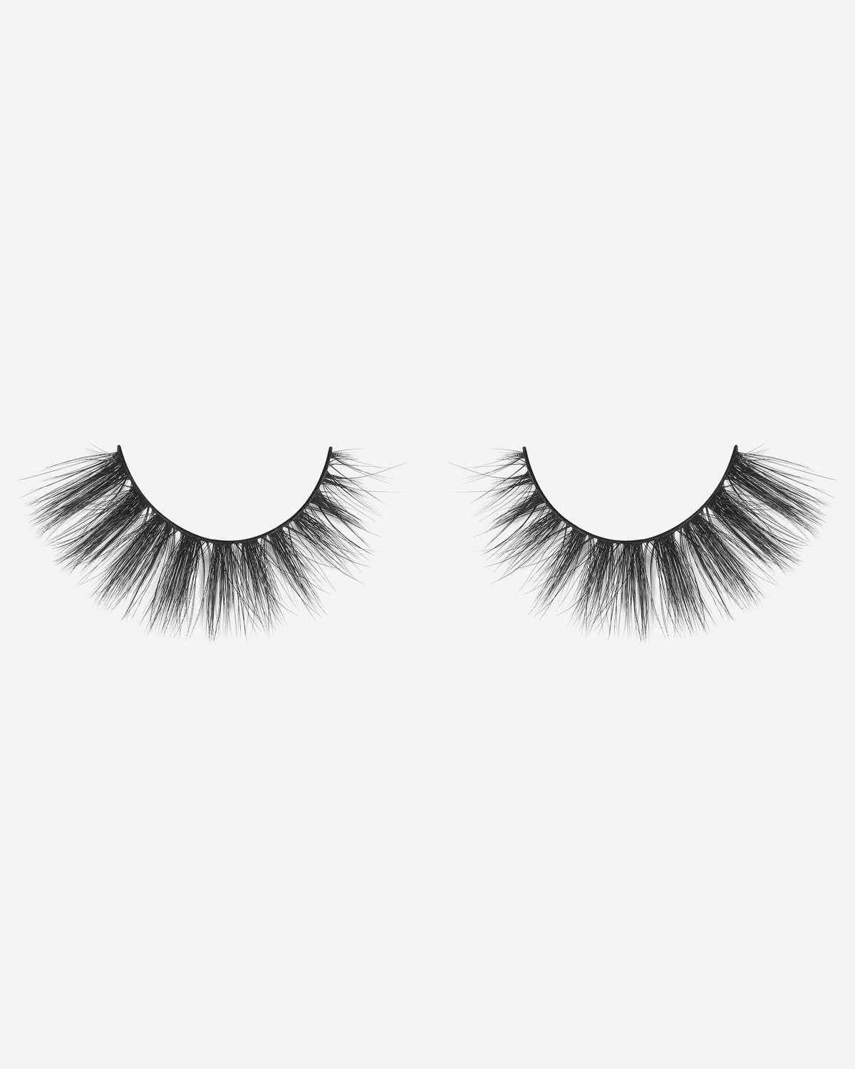 Lilly Lashes | 3D Faux Mink | Doha False Lash | Side by Side View