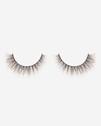 Lilly Lashes | Brown Blended | Naked | Side by Side
