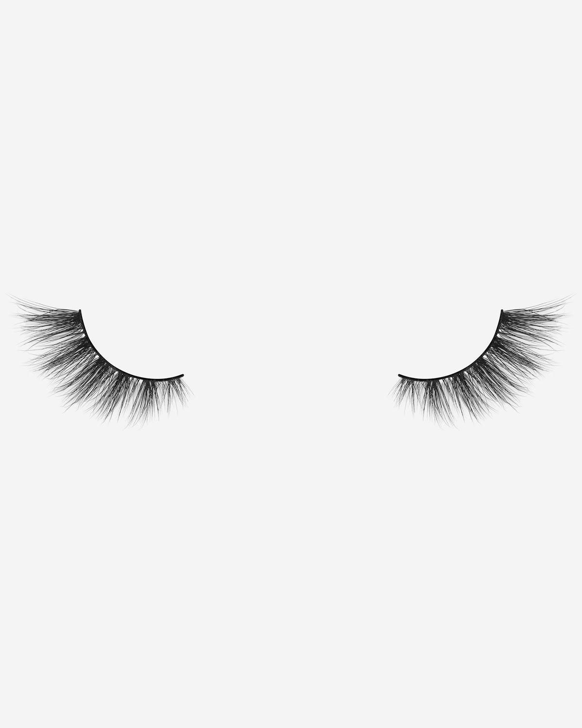 Lilly Lashes | Faux Mink Half Lashes | Sassy Half Lash | Side by Side