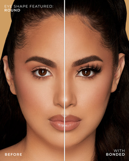 Lilly Lashes | Click Magnetic | Bonded | Round Eye Crop