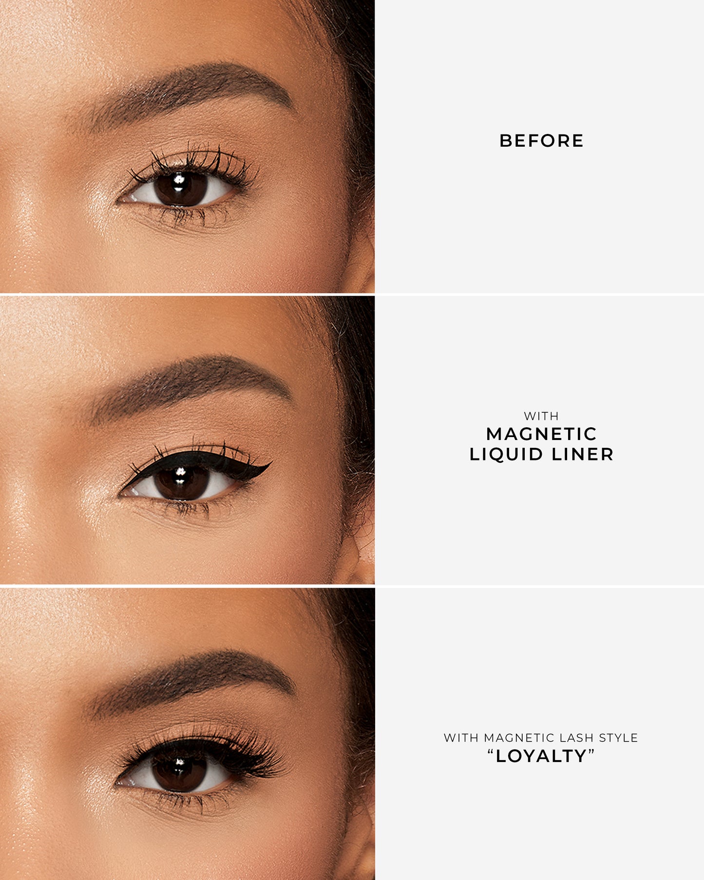 Lilly Lashes | Click Magnetic | Loyalty | Before and After