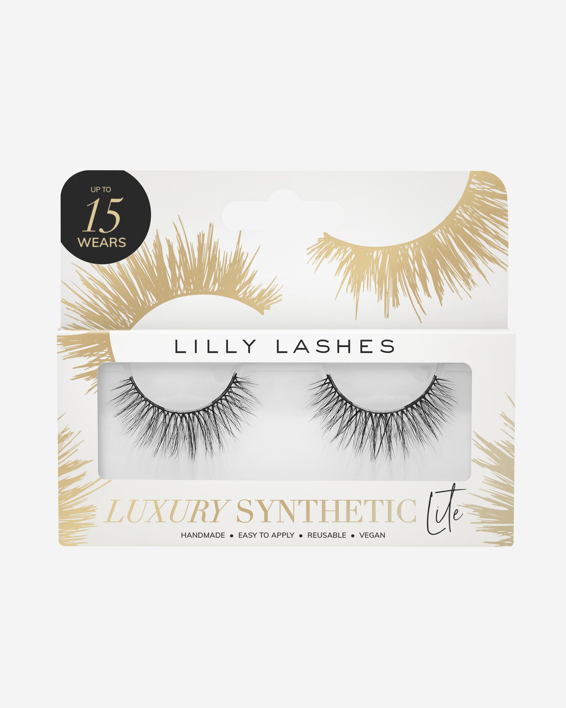 Lilly Lashes | Luxury Synthetic Lite Lashes | Radiant False Lash | Front of Box