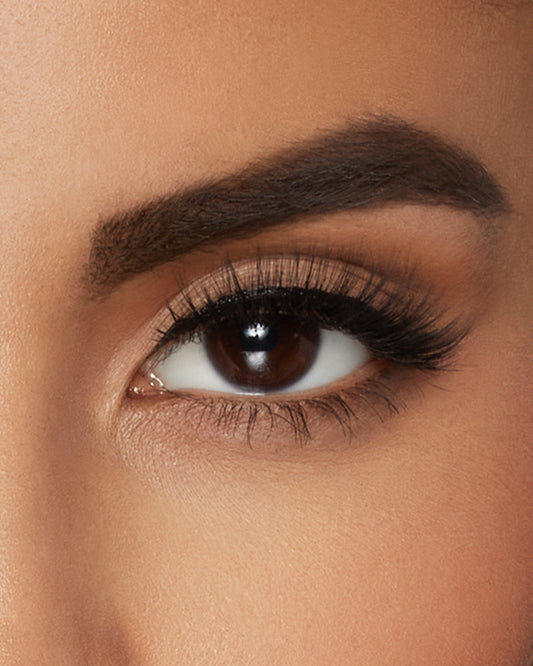 Lilly Lashes | Luxury Synthetic Lite Lashes | Radiant False Lash | Eye Crop